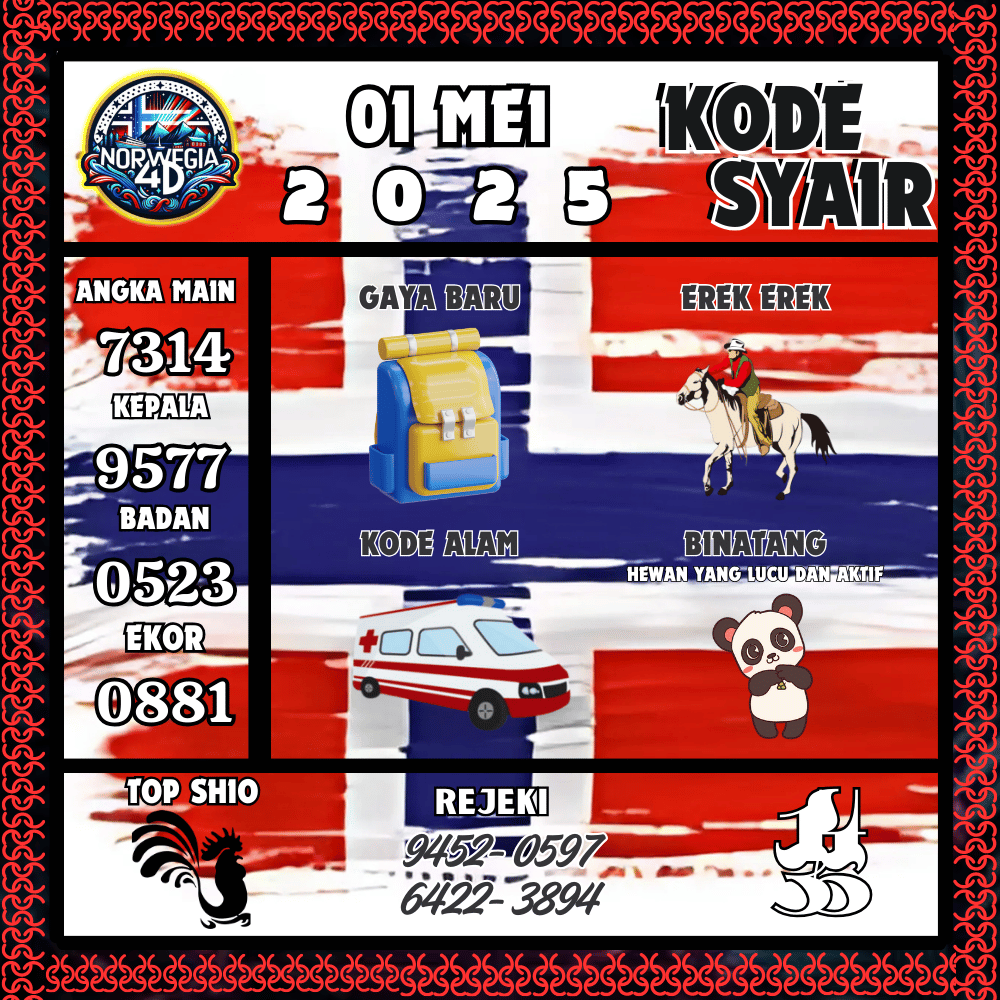 Kode Syair Norwegia Pools - Mei Pools
