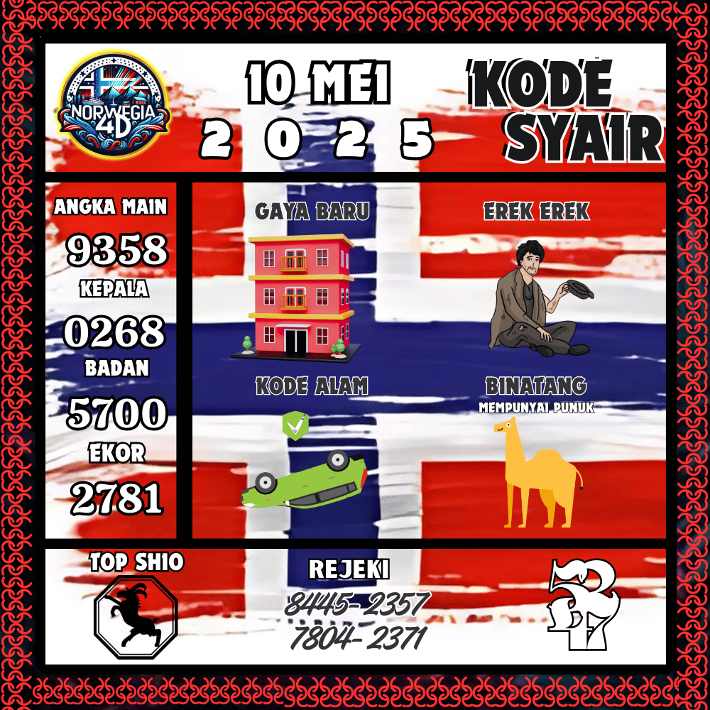 Kode Syair Norwegia Pools - Mei Pools