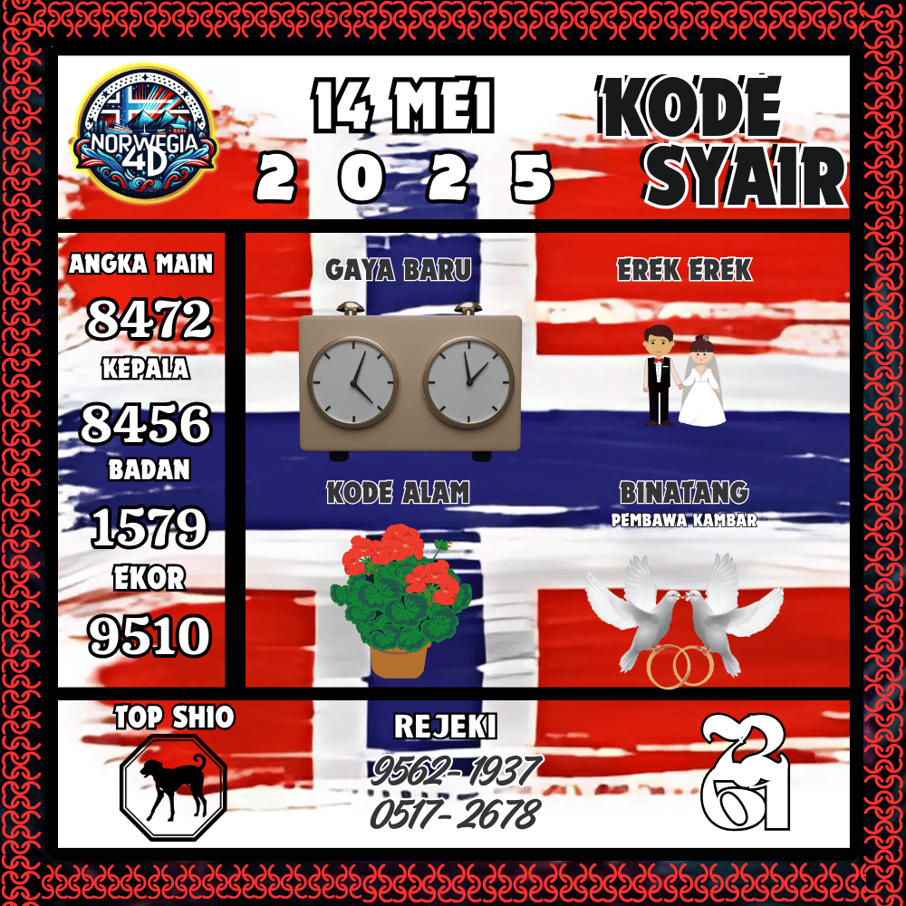 Kode Syair Norwegia Pools - Mei Pools
