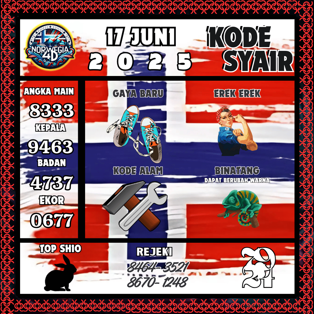 Kode Syair Norwegia Pools - Juni Pools