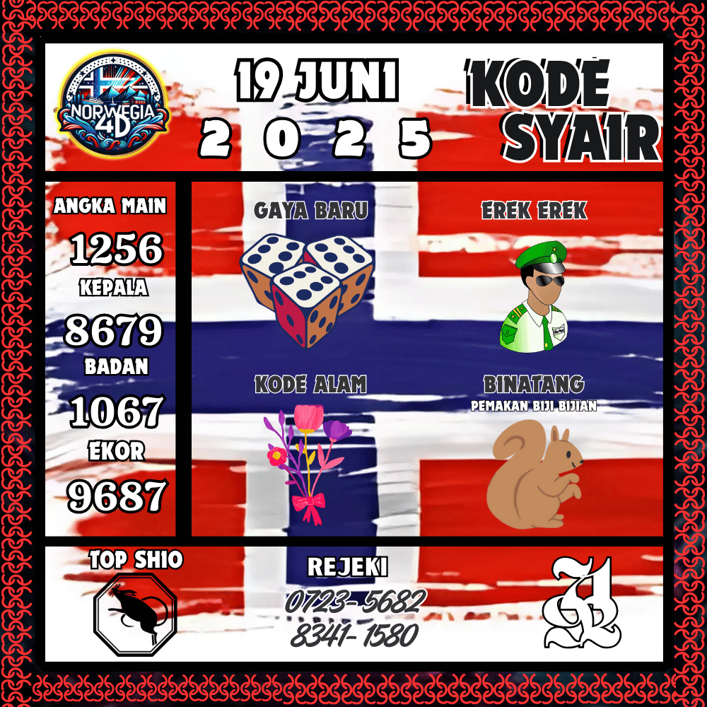 Kode Syair Norwegia Pools - Juni Pools