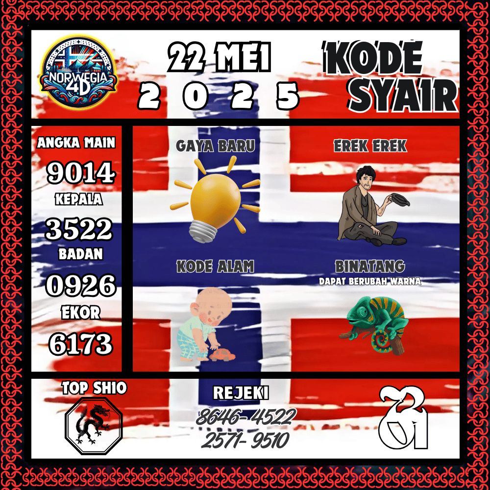 Kode Syair Norwegia Pools - Mei Pools