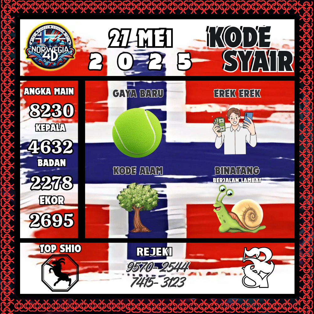 Kode Syair Norwegia Pools - Mei Pools