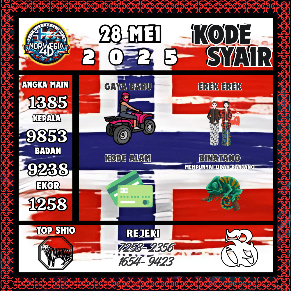 Kode Syair Norwegia Pools - Mei Pools