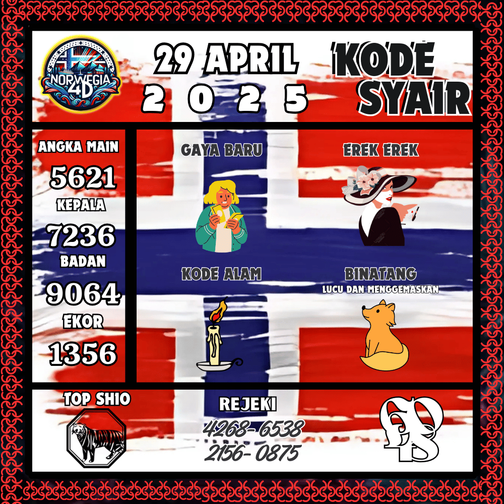 Kode Syair Norwegia Pools - April Pools