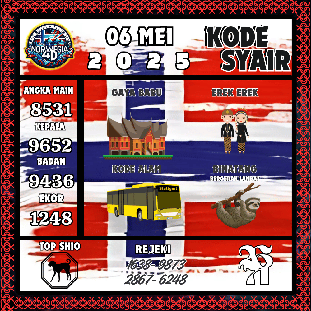 Kode Syair Norwegia Pools - Mei Pools