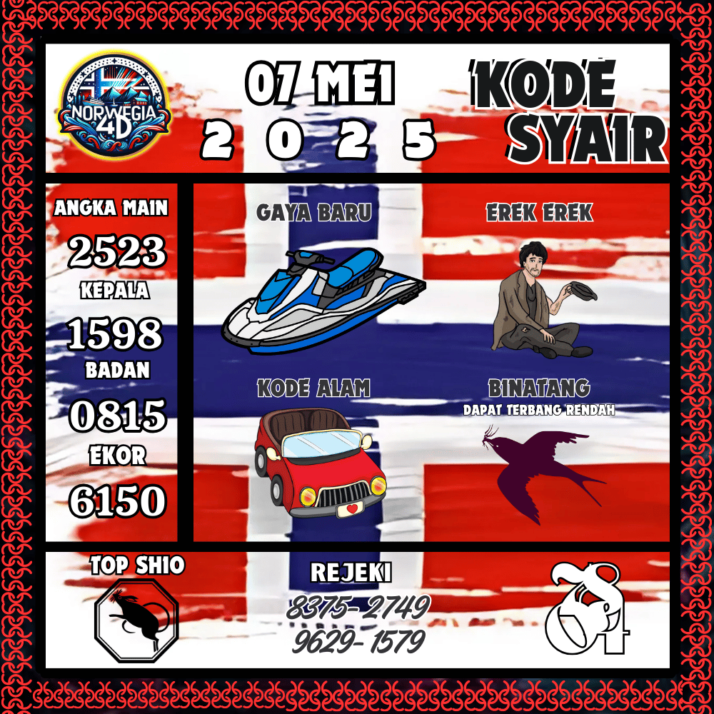 Kode Syair Norwegia Pools - Mei Pools