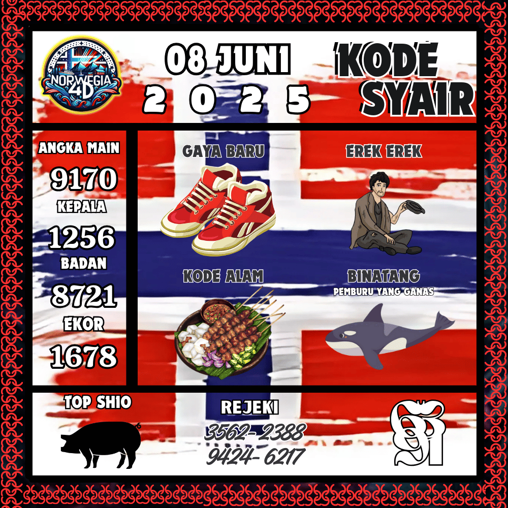 Kode Syair Norwegia Pools - Juni Pools