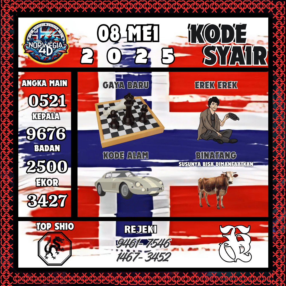 Kode Syair Norwegia Pools - Mei Pools