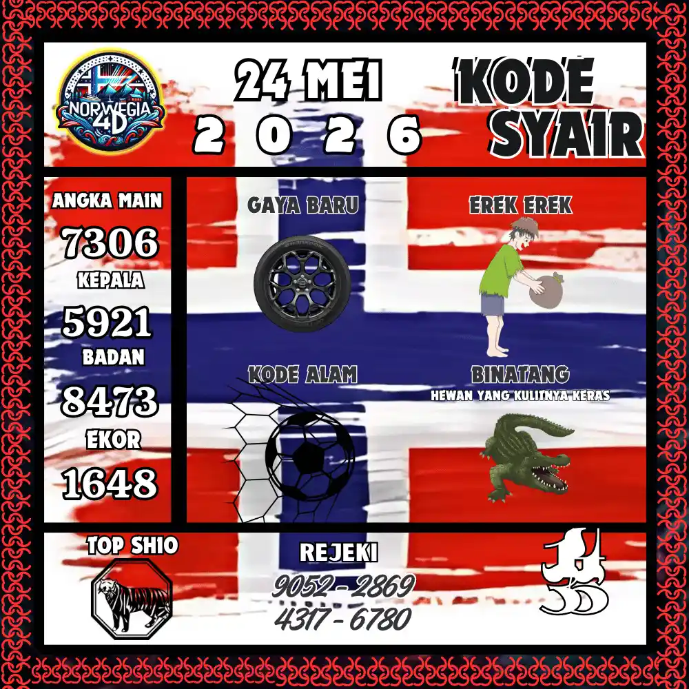 Kode Syair Norwegia4D  Pools - Mei 2026
