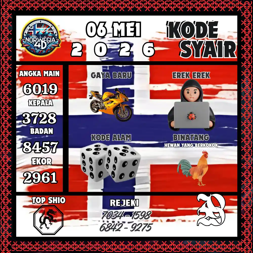 Kode Syair Norwegia4D  Pools - Mei 2026
