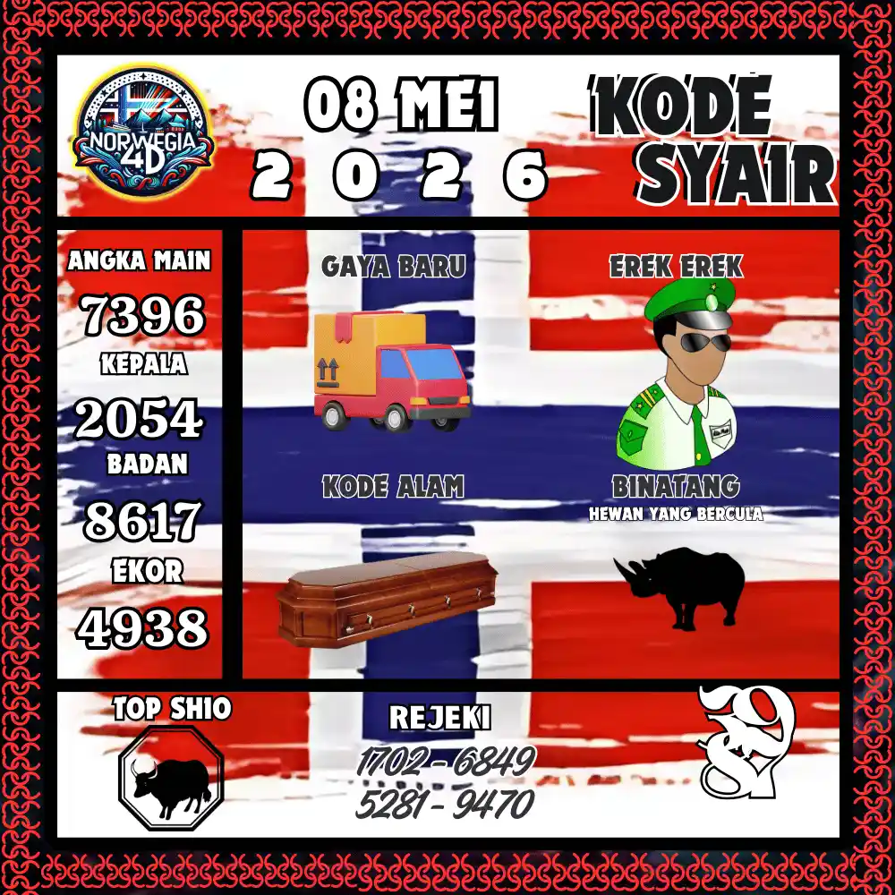 Kode Syair Norwegia4D  Pools - Mei 2026
